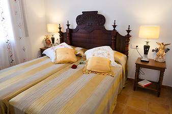 Finca Es Collet: Schlafzimmer im Ferienhaus